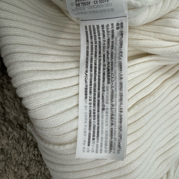 A&F Elevated Keyhole Ribbed Knit Dress - Picture 7 of 7